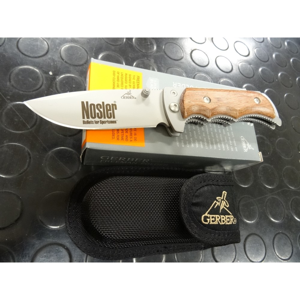 Gerber coltello pieghevole Nosler edition