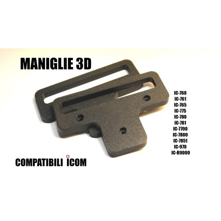 3D Handles Compatible with ICOM MB-19