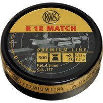 RWS R10 rifle 4,5 / 500-Pallini - Pellets